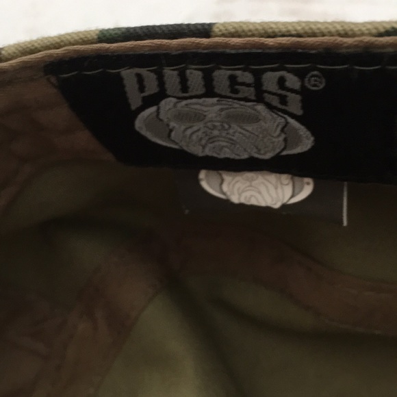 Pugs Gear Camo & Button Cadet Hat - Picture 5 of 5